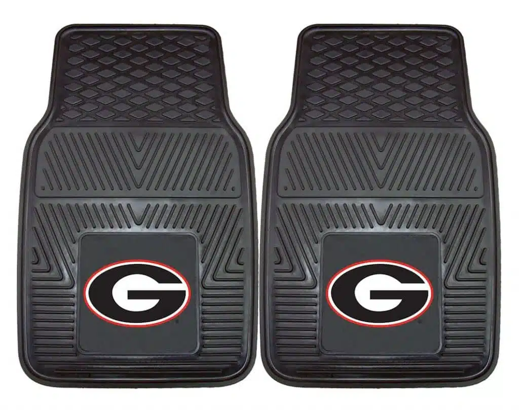 Georgia Bulldogs Heavy Duty 2-Piece Vinyl Car Mats