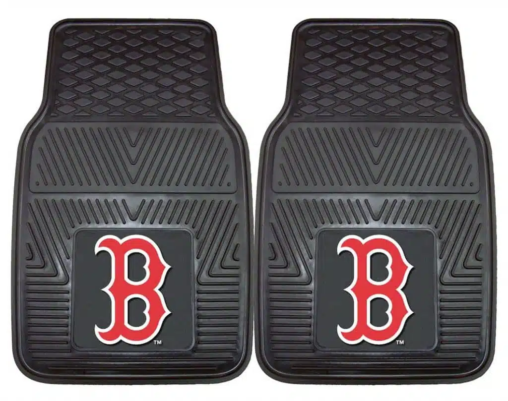 Boston Red Sox Heavy Duty 2-Piece Vinyl Car Mats