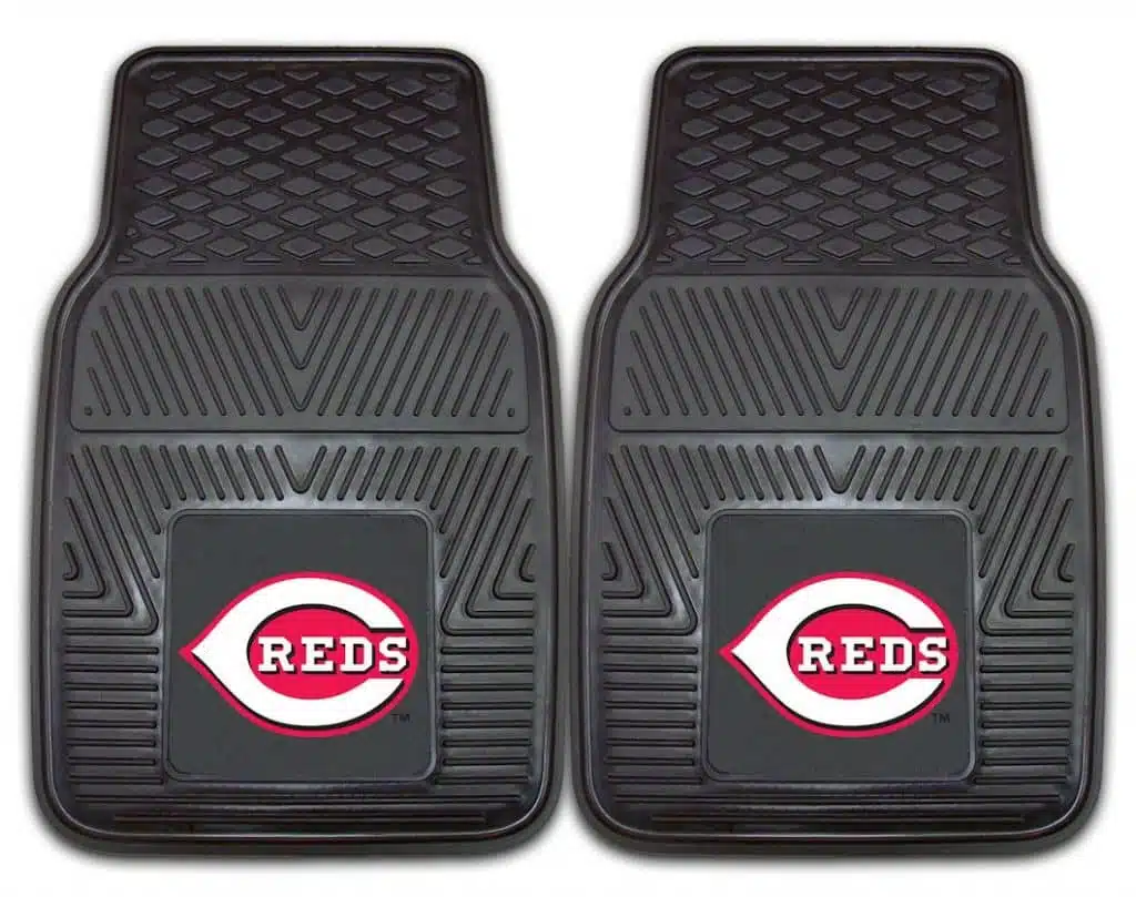 Cincinnati Reds Heavy Duty 2-Piece Vinyl Car Mats