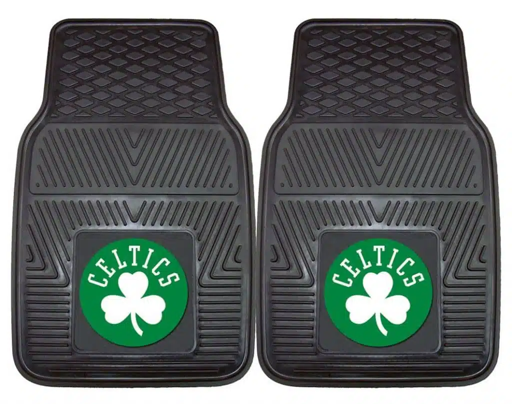 Boston Celtics Heavy Duty 2-Piece Vinyl Car Mats