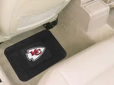 Kansas City Chiefs Heavy Duty Vinyl Rear Seat Car Utility Mat