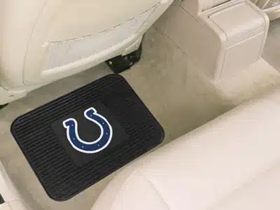 Indianapolis Colts Heavy Duty Vinyl Rear Seat Car Utility Mat