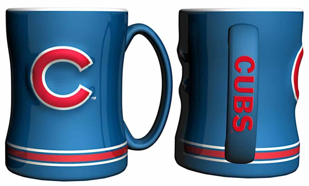 Chicago Cubs Coffee Mug - 14oz Sculpted