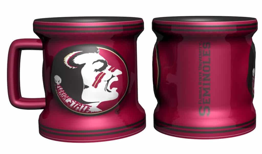 Florida State Seminoles Sculpted Mini Mug Shot Glass