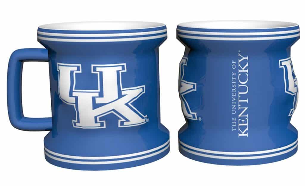 Kentucky Wildcats Sculpted Mini Mug Shot Glass