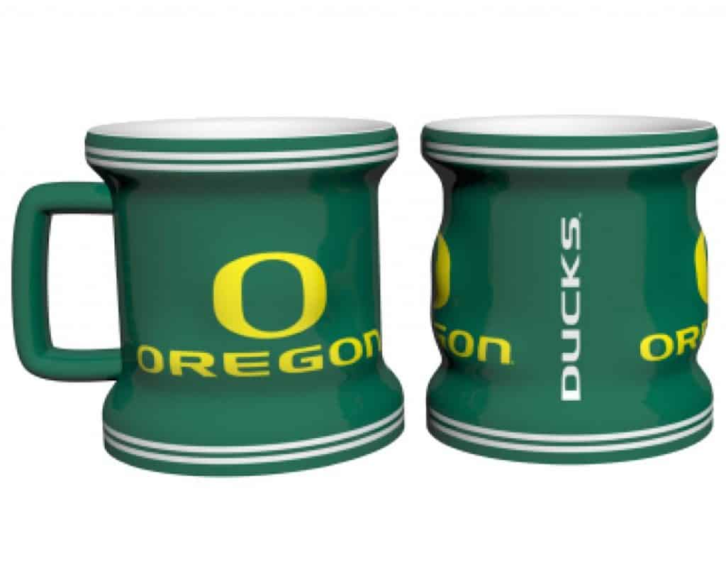 Oregon Ducks Sculpted Mini Mug Shot Glass