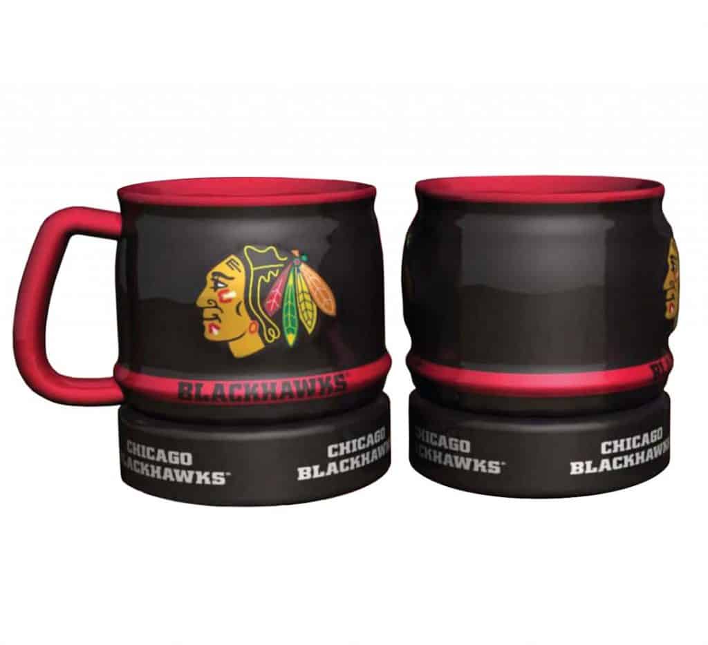 Chicago Blackhawks Coffee Mug - 18oz Puck
