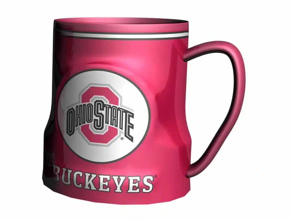Ohio State Buckeyes Coffee Mug - 18oz Game Time - Detroit Game Gear