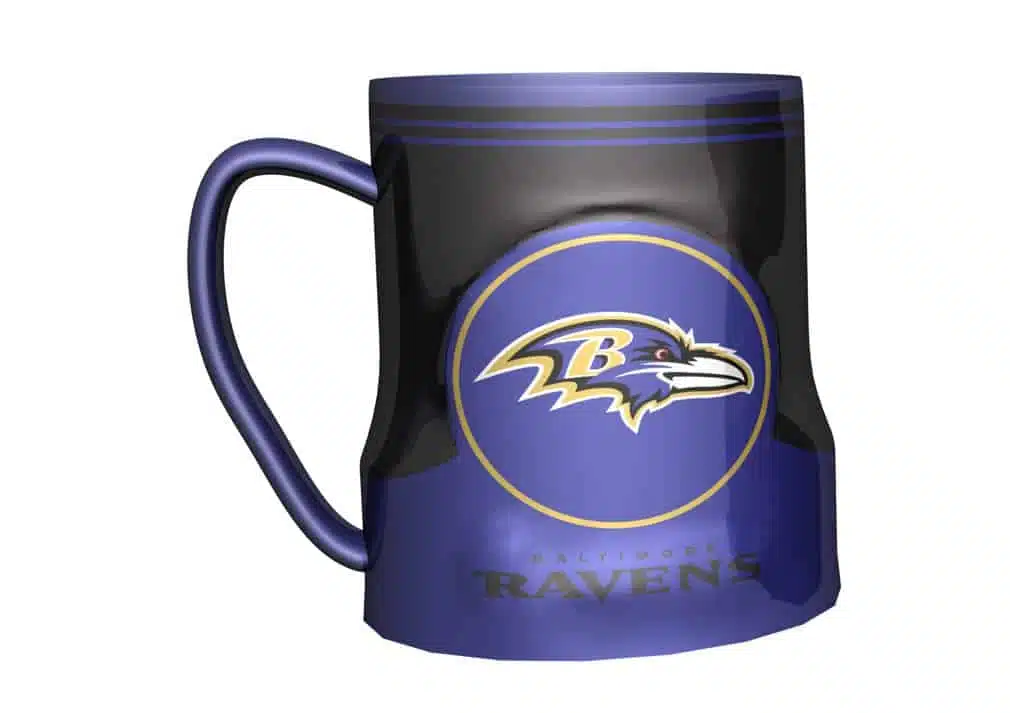Baltimore Ravens Coffee Mug - 18oz Game Time