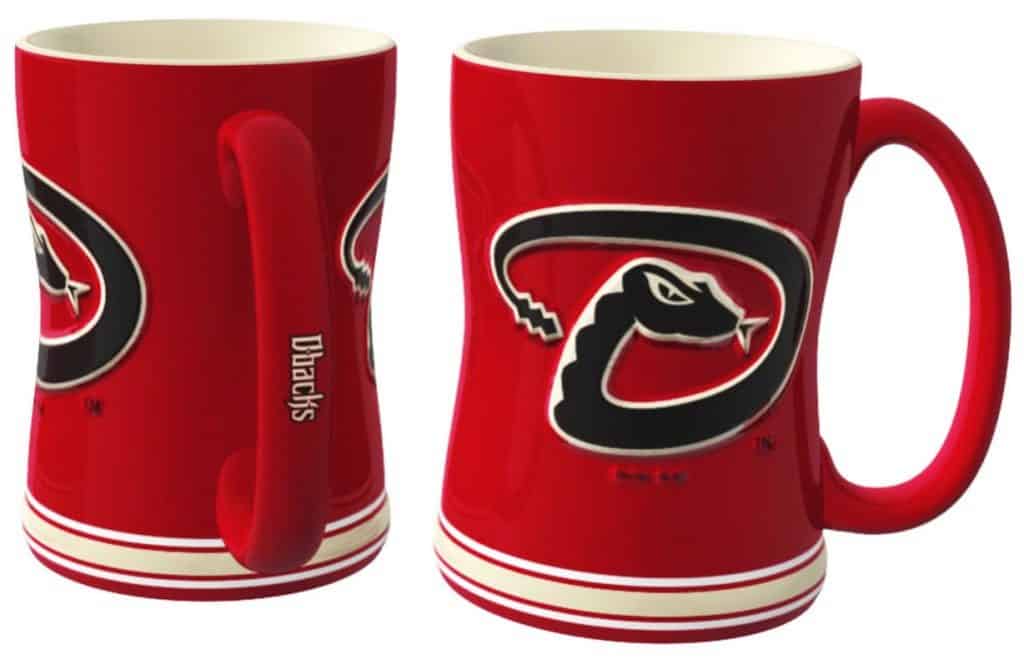 Arizona Diamondbacks Coffee Mug - 14oz Sculpted