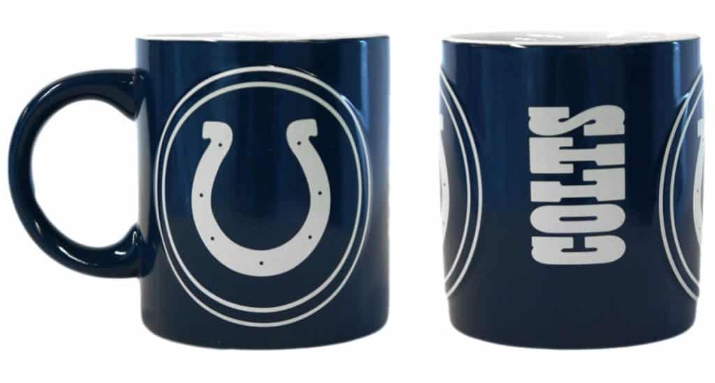 Indianapolis Colts Coffee Mug - 14oz Sculpted Warm Up