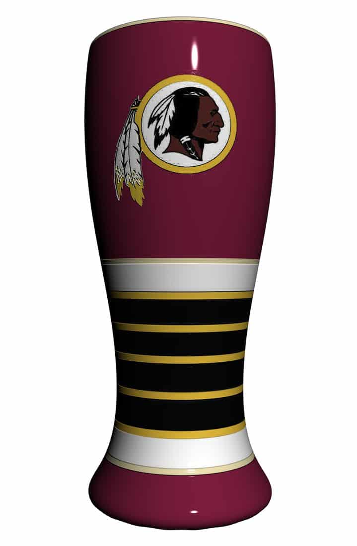 Washington Redskins Artisan Pilsner Glass