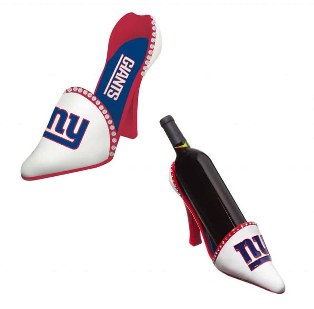New York Giants Decorative Wine Bottle Holder - Shoe