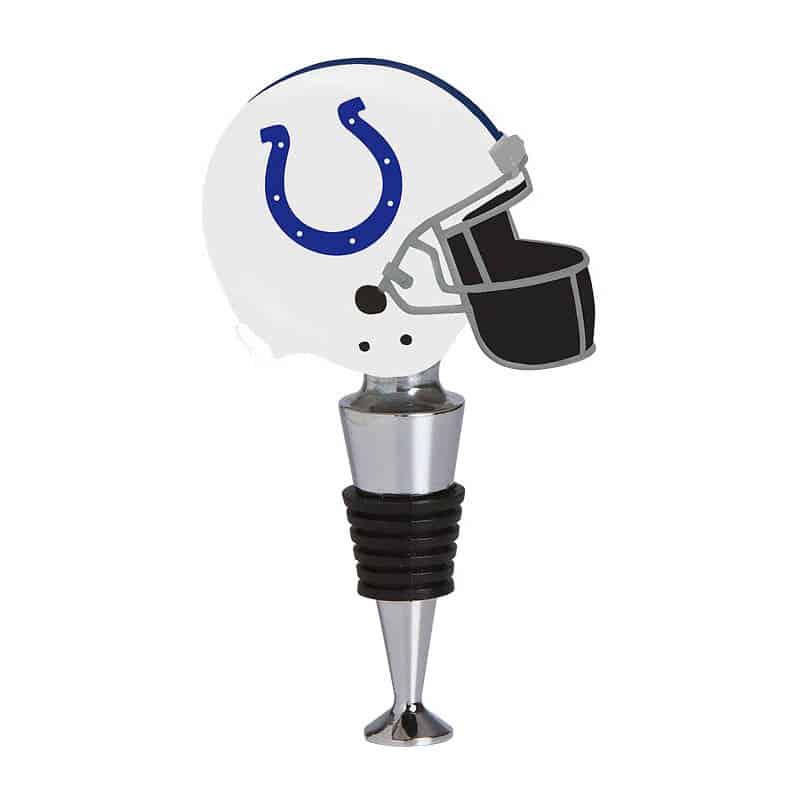 Indianapolis Colts Football Helmet Wine Bottle Stopper