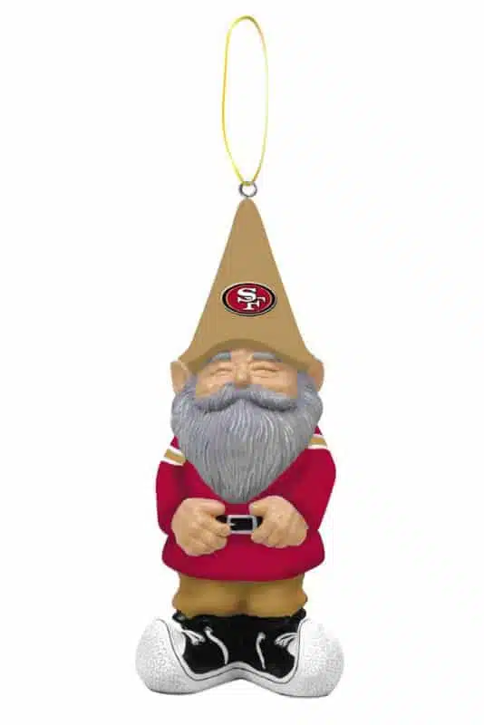 San Francisco 49ers Gnome Ornament
