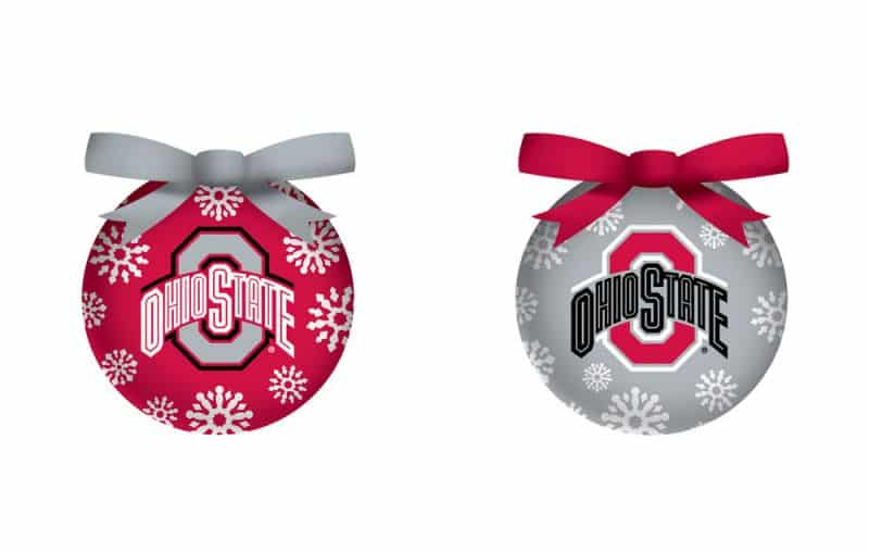 Ohio State Buckeyes LED Box Set Ornaments