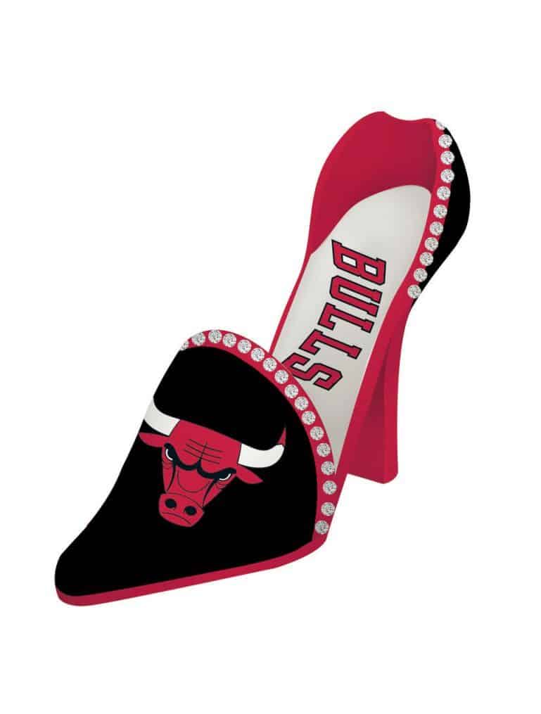 Chicago Bulls Decorative Wine Bottle Holder - Shoe