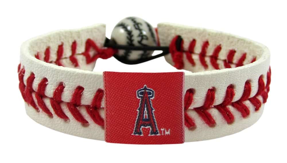 Los Angeles Angels of Anaheim Baseball Bracelet - Classic Style