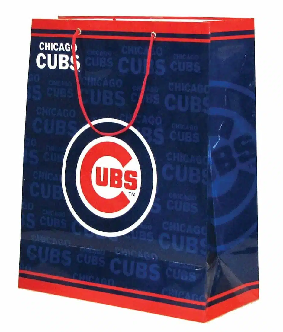 Chicago Cubs Gift Bag - Large