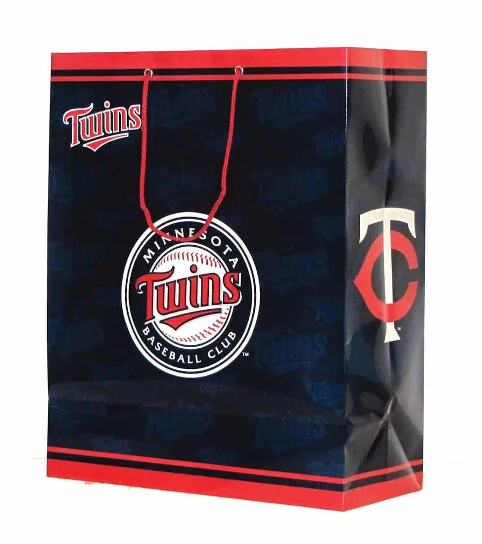Minnesota Twins Gift Bag - Large