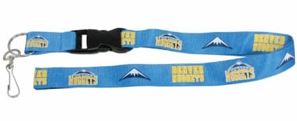 Denver Nuggets Breakaway Lanyard with Key Ring