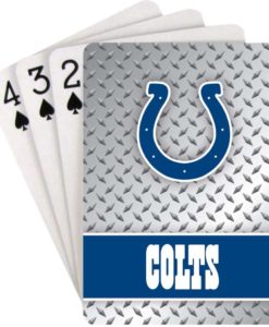 Indianapolis Colts Playing Cards - Diamond Plate