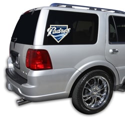 San Diego Padres Die-Cut Window Film - Large