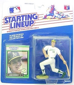 Oakland Athletics Jose Canseco 1989 SLU