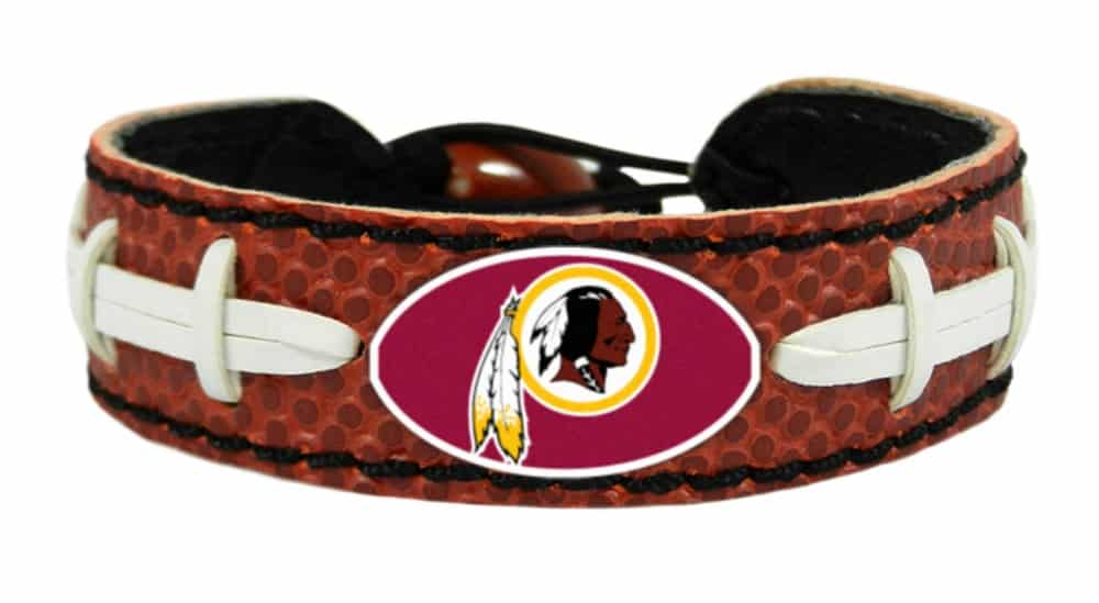 Washington Redskins Classic Football Bracelet