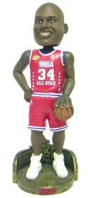Los Angeles Lakers Shaquille O'Neal 2003 All-Star Uniform Forever Collectibles Bobble Head