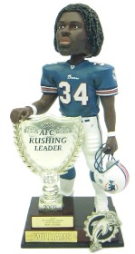 Miami Dolphins Ricky Williams 2003 AFC Rushing Leader Forever Collectibles Bobble Head
