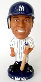 New York Yankees Hideki Matsui Knucklehead Style Forever Collectibles Bobble Head
