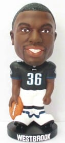 Philadelphia Eagles Brian Westbrook Alternate Forever Collectibles Knucklehead Bobble Head