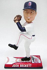 Boston Red Sox Josh Beckett Forever Collectibles On Field Bobble Head