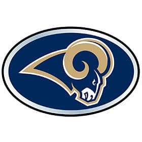 St. Louis Rams Color Auto Emblem