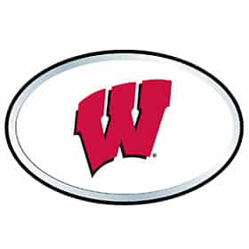 Wisconsin Badgers Color Auto Emblem
