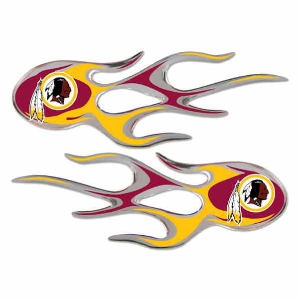 Washington Redskins Micro Flames Graphics