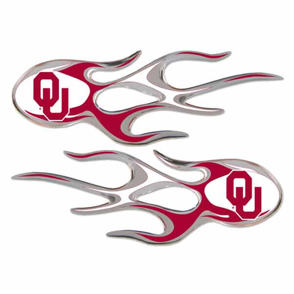 Oklahoma Sooners Micro Flames Graphics