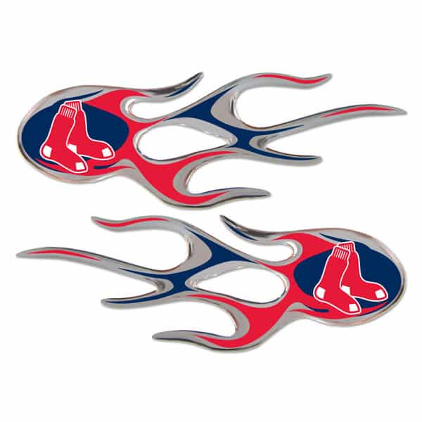 Boston Red Sox Micro Flames Graphics