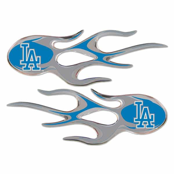 Los Angeles Dodgers Micro Flames Graphics