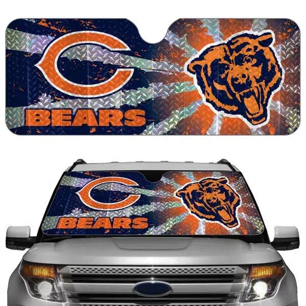 Chicago Bears Auto Sun Shade