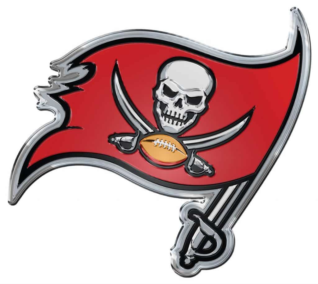 Tampa Bay Buccaneers Color Auto Emblem - Die Cut