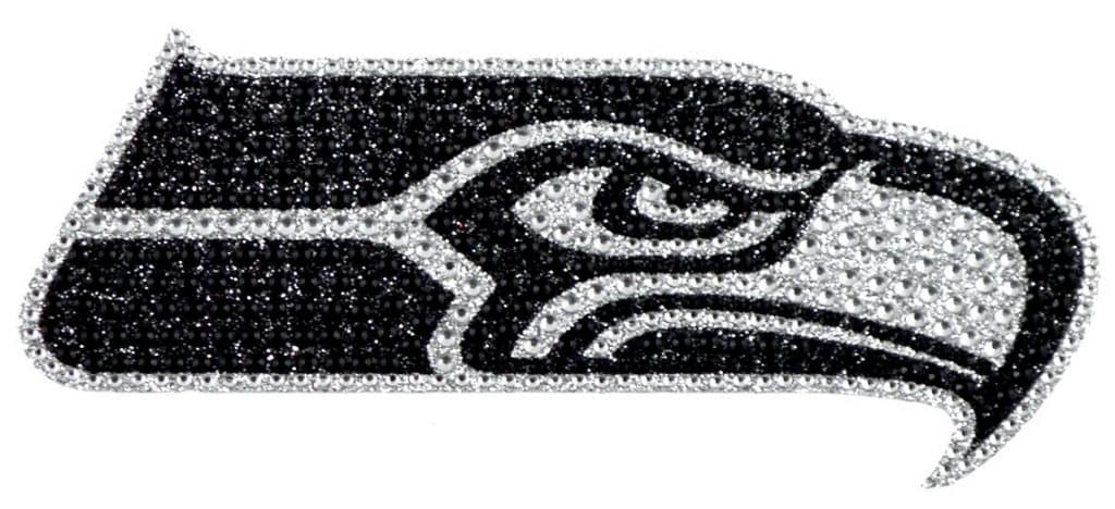 Seattle Seahawks Bling Auto Emblem