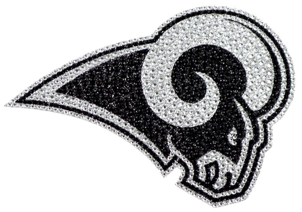 St. Louis Rams Bling Auto Emblem