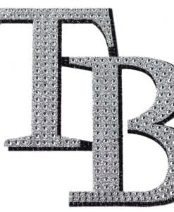 Tampa Bay Rays Bling Auto Emblem