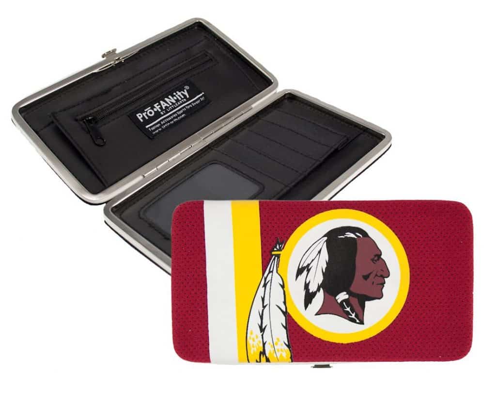 Washington Redskins Shell Mesh Wallet