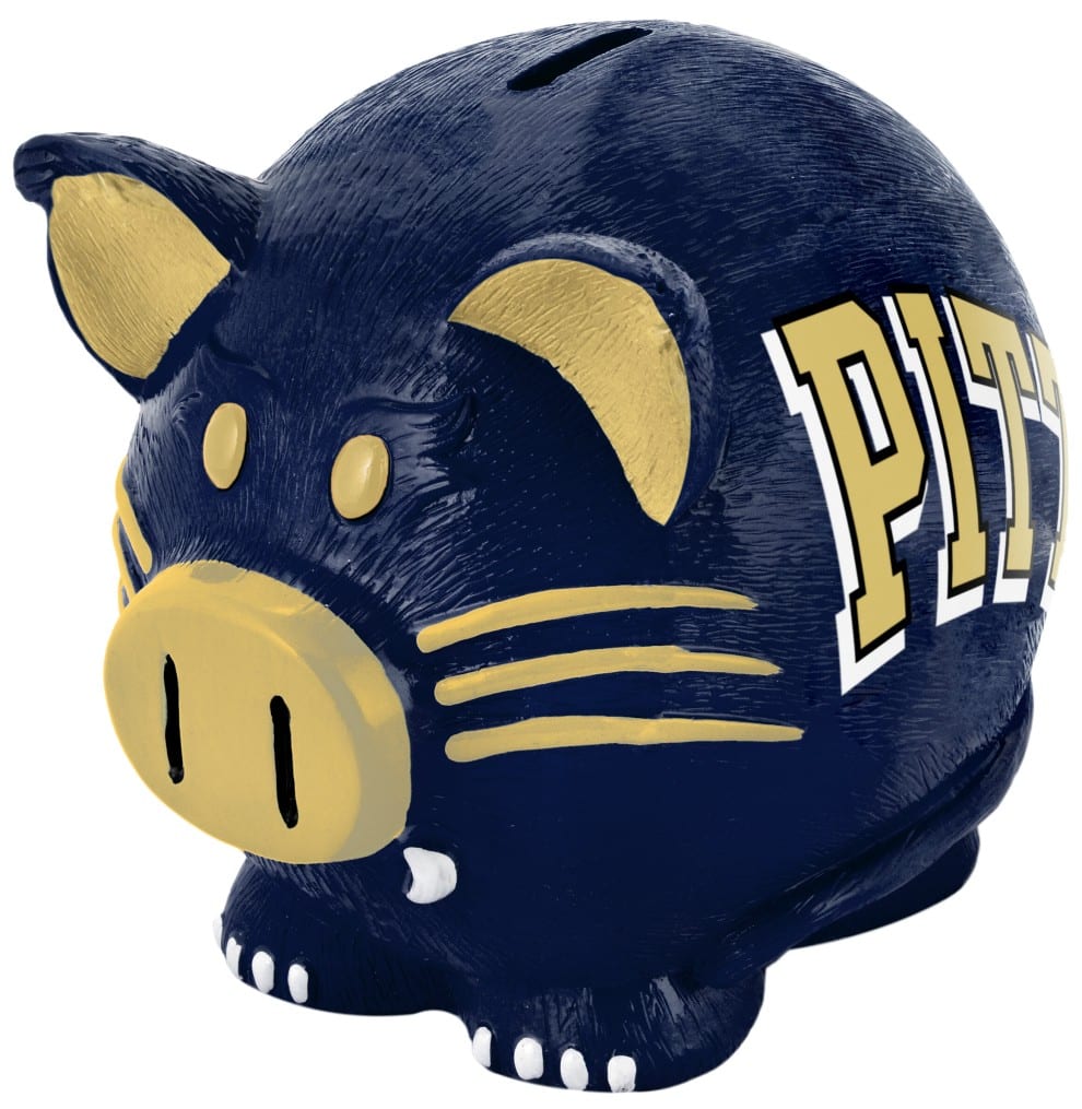 Pittsburgh Panthers Piggy Bank - Thematic Large