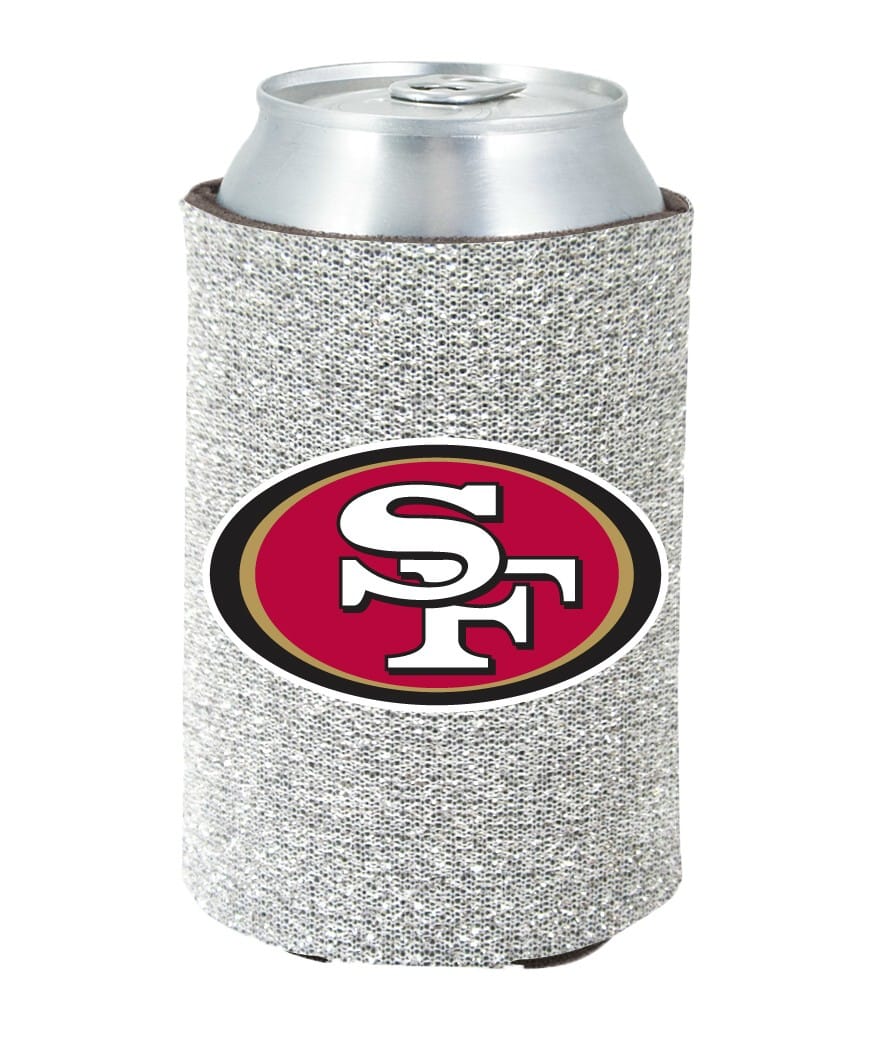 San Francisco 49ers Kolder Kaddy Can Holder - Glitter