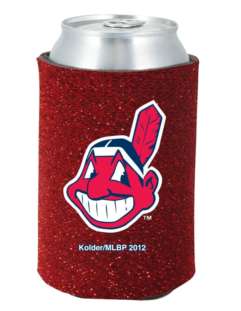 Cleveland Indians Kolder Kaddy Can Holder - Glitter