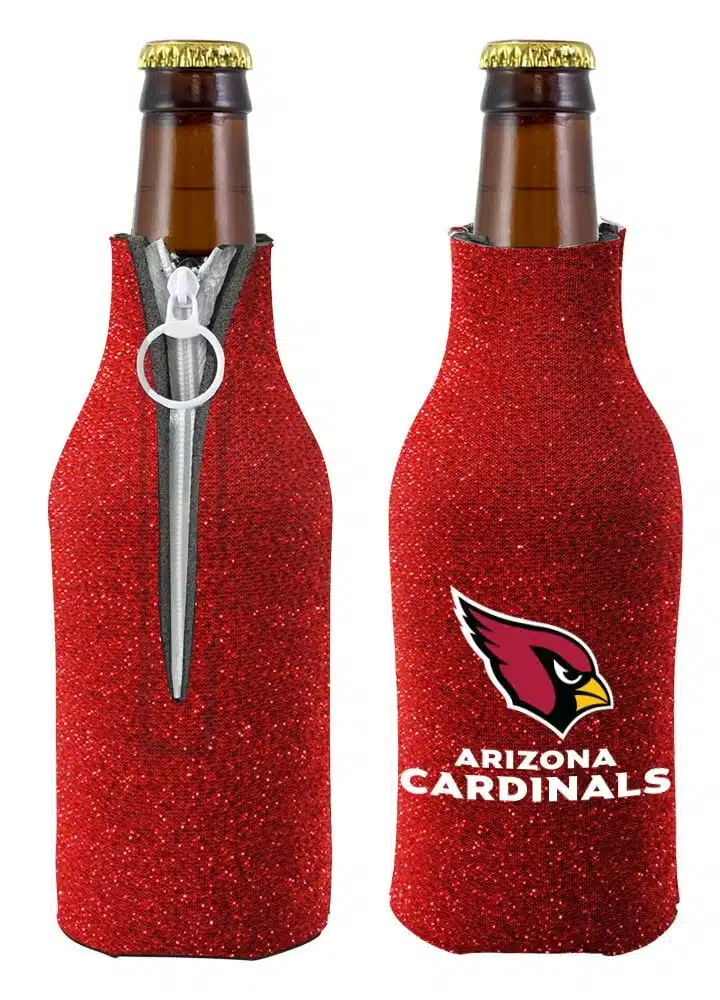 Arizona Cardinals Bottle Suit Holder - Glitter